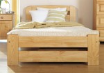 Letto 90x200 Lidia in pino colore ontano