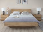 Letto matrimoniale 140x200 in rovere Levitante Piacenza