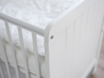 Lettino per bambini Baby Magic in legno di pino 60x120, bianco