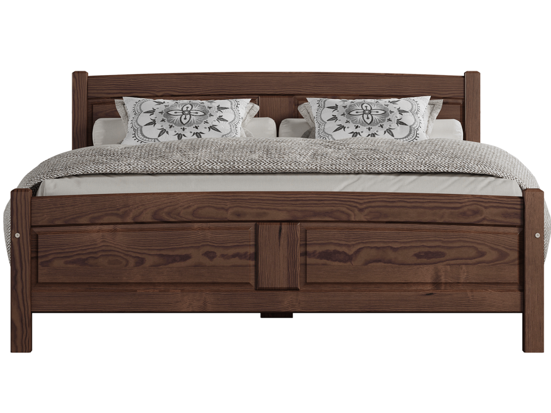 Letto in legno 120x200 Julia Noce