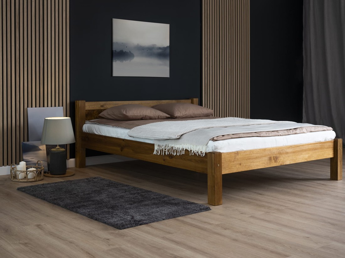 Letto 160x200 Wiktoria rovere