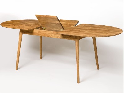 Tavolo pieghevole in rovere 170/210x90 Bergen oil intense