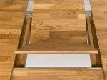 Tavolo pieghevole in rovere 170/210x90 Bergen oil intense