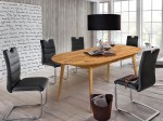 Tavolo pieghevole in rovere 170/210x90 Bergen oil intense