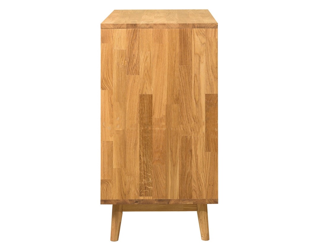 Cassettiera Bergen in rovere 4S n. 1 olio intenso