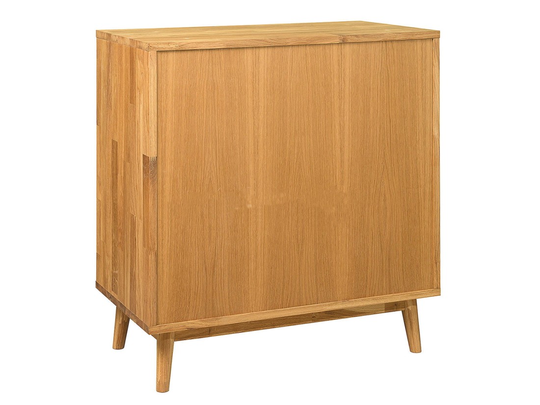 Cassettiera Bergen in rovere 4S n. 1 olio intenso
