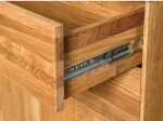 Cassettiera Bergen in rovere 2S 2D olio intenso