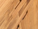 Cassettiera Bergen in rovere 2S 2D olio intenso