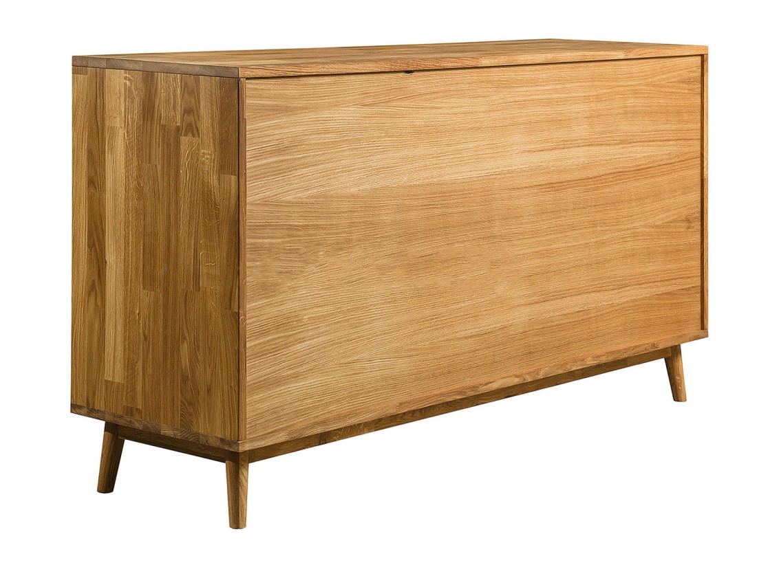 Cassettiera Bergen in rovere 4S 2D olio intenso