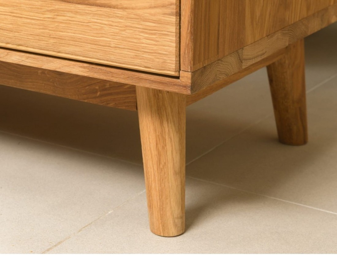 Mobile TV Bergen in rovere 180 cm olio intenso