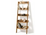 Libreria moderna Bergen in rovere ad olio intenso