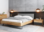 Letto in rovere 140x200cm industriale Teramo