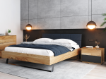 Letto in rovere 160x200cm industriale Teramo