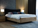 Letto in rovere 160x200cm in legno massiccio Altari