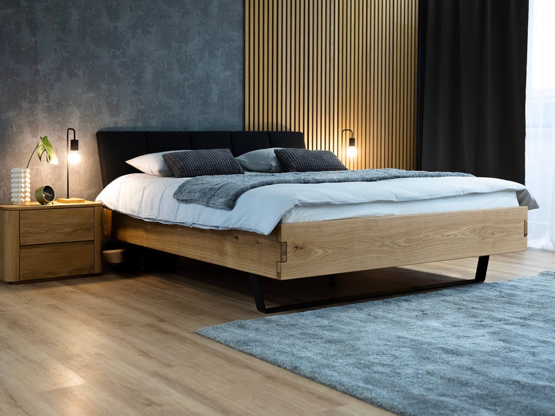 Letto in rovere 180x200cm industriale Teramo