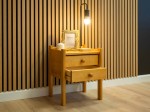 Comodino in legno IDA, Ontano