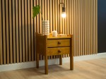 Comodino in legno IDA, Rovere