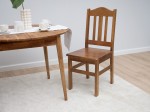 Tavolo rotondo in rovere fi 100 + 30 cm allunghe Bergen olio intenso