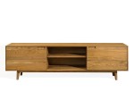 Mobile TV Bergen in rovere 150 cm olio intenso
