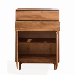 Cassettiera Bergen in rovere 2S 2D olio intenso