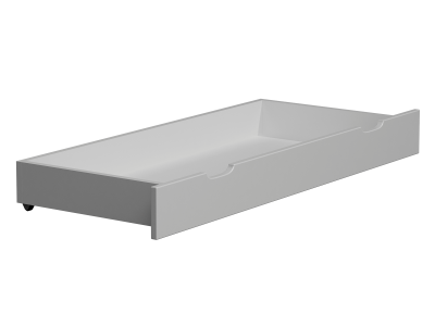 Cassetto da letto in pino 150cm bianco