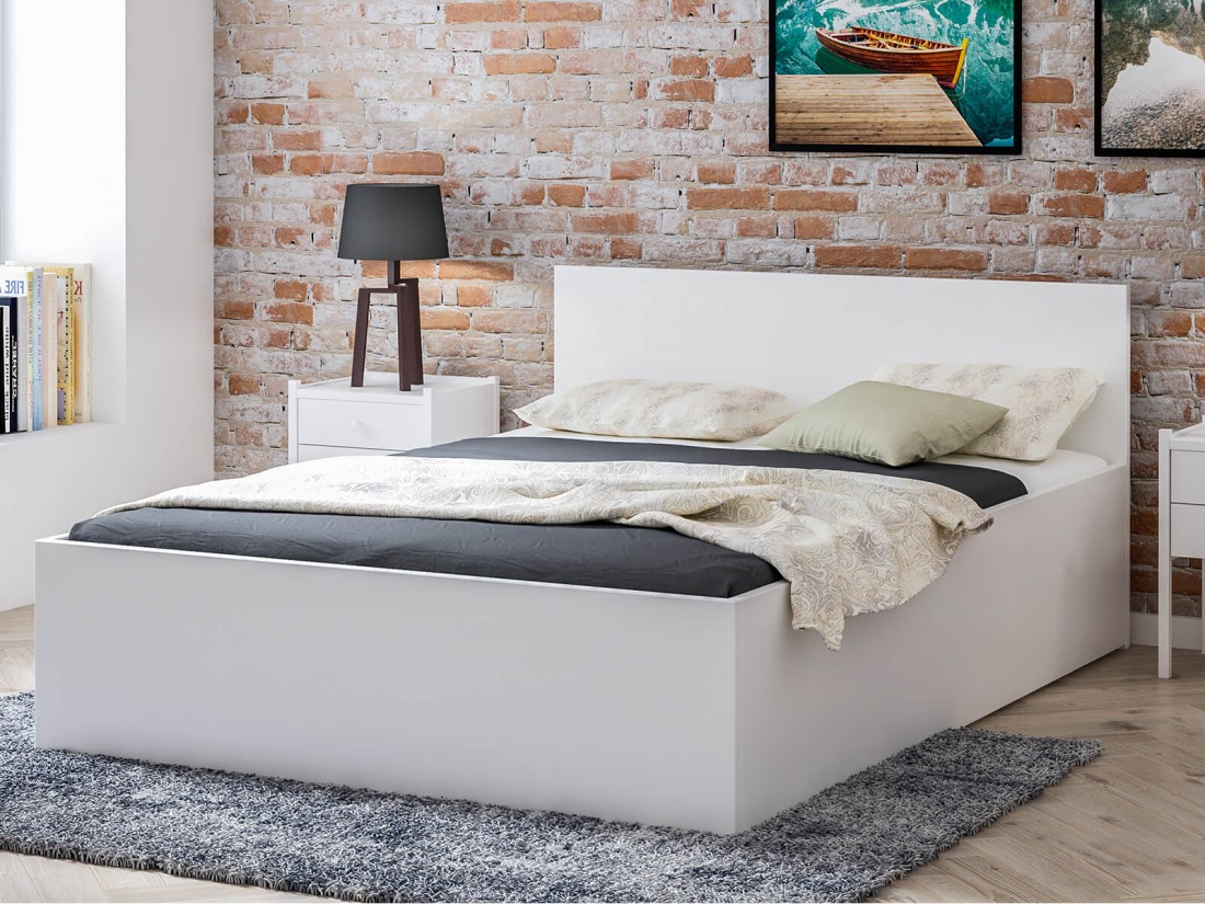 Letto 160x200 DM1 Bianco