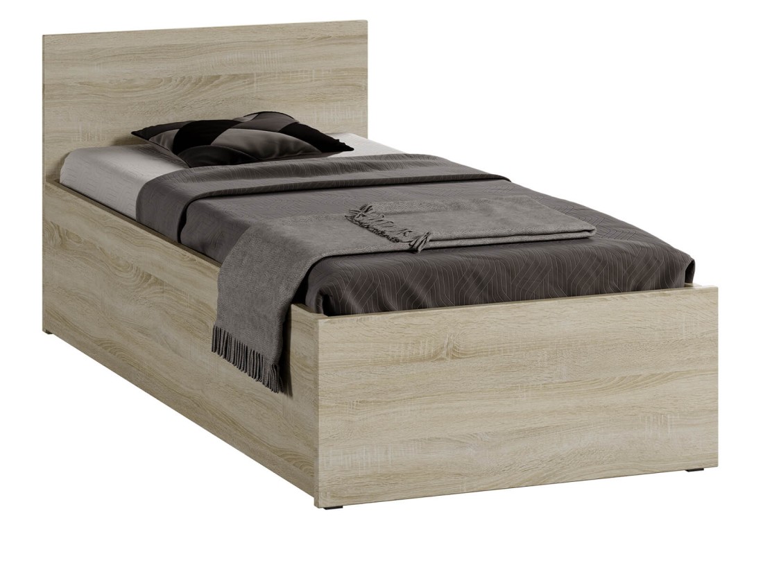 Letto 90x200 DM1 rovere Sonoma