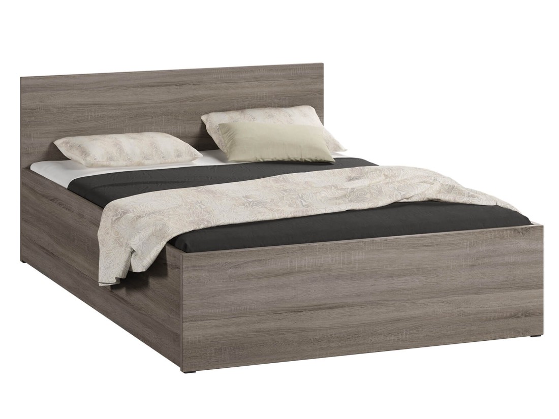 Letto 160x200 DM1 Rovere tartufato