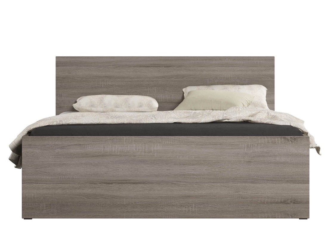 Letto 160x200 DM1 Rovere tartufato