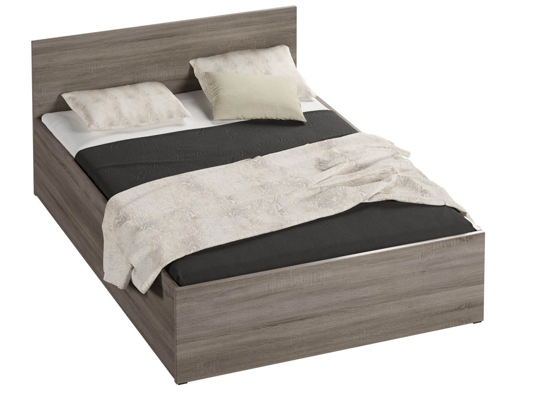Letto 160x200 DM1 Rovere tartufato