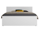 Letto 160x200 DM1 Fianchi in rovere bianco/sonoma