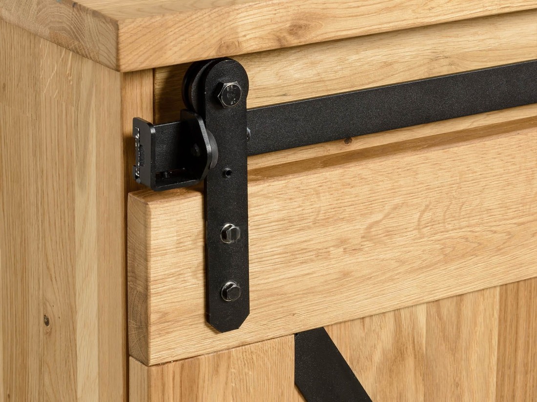 Cassettiera Loft in legno di rovere X-oak n. 4