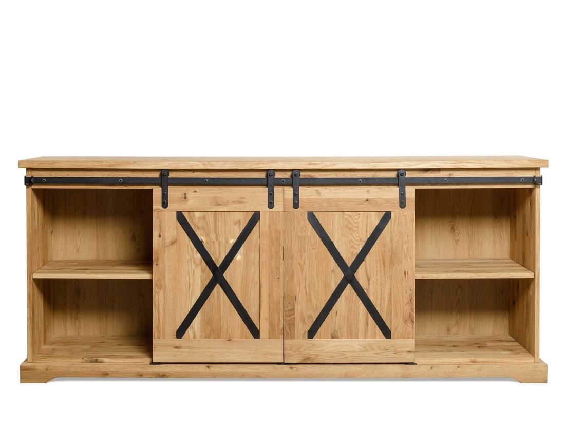 Cassettiera Loft in legno di rovere X-oak n. 4
