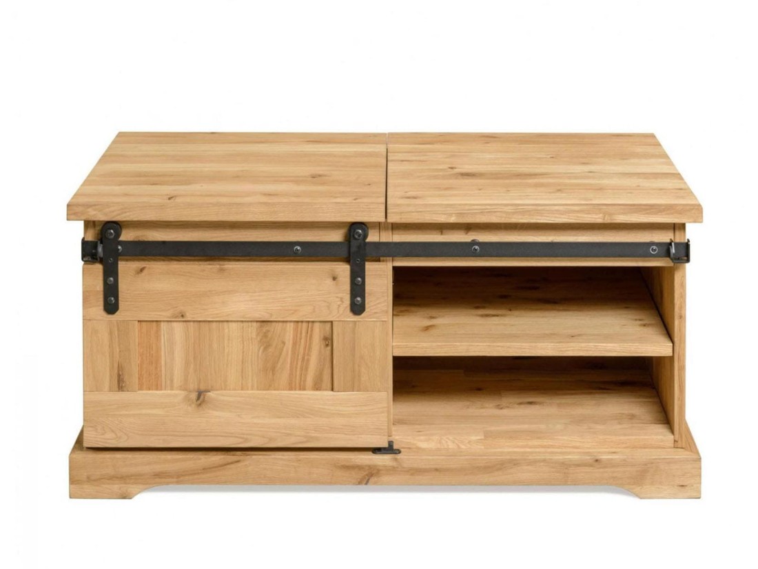 Cassettiera Loft in legno di rovere X-oak S