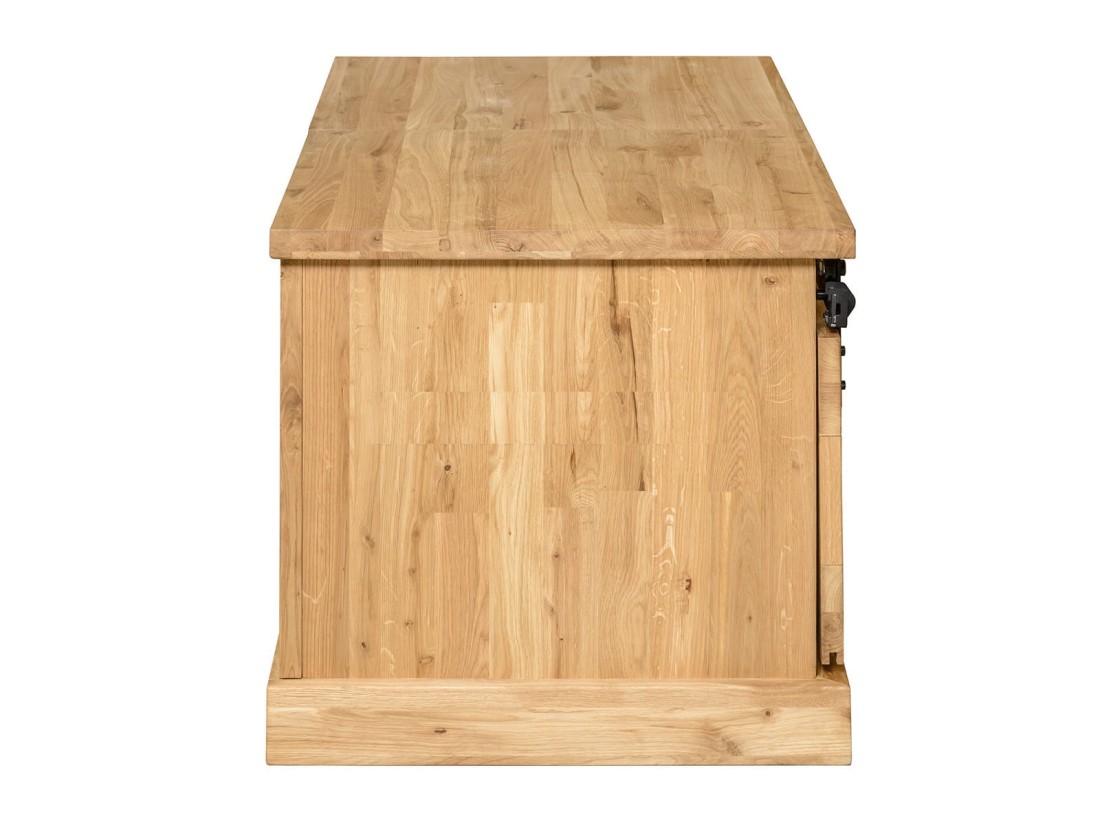 Cassettiera Loft in legno di rovere X-oak S