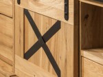 Mobile/vetrina in rovere Loft X-oak n. 1