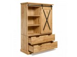 Mobile/vetrina in rovere Loft X-oak n. 1