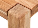 Tavolo pieghevole in rovere 90x160-260 cm Falun olio intenso