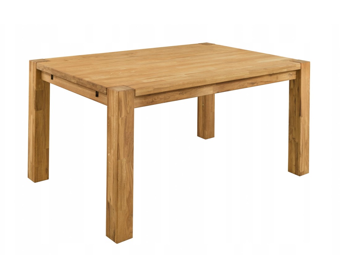 Tavolo pieghevole in rovere 90x180-280 cm Falun oil intense