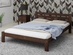 Letto 140x200 in pino Azja NOCE