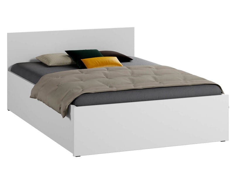 Letto con materasso 140x200 DM1 bianco