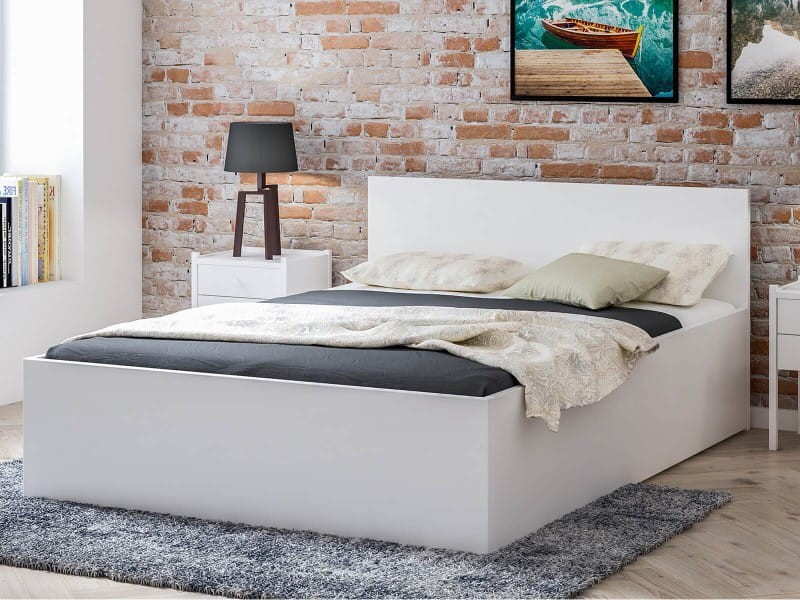 Letto con materasso 120x200 DM1 bianco
