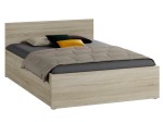 Letto con materasso 160x200 DM1 rovere Sonoma