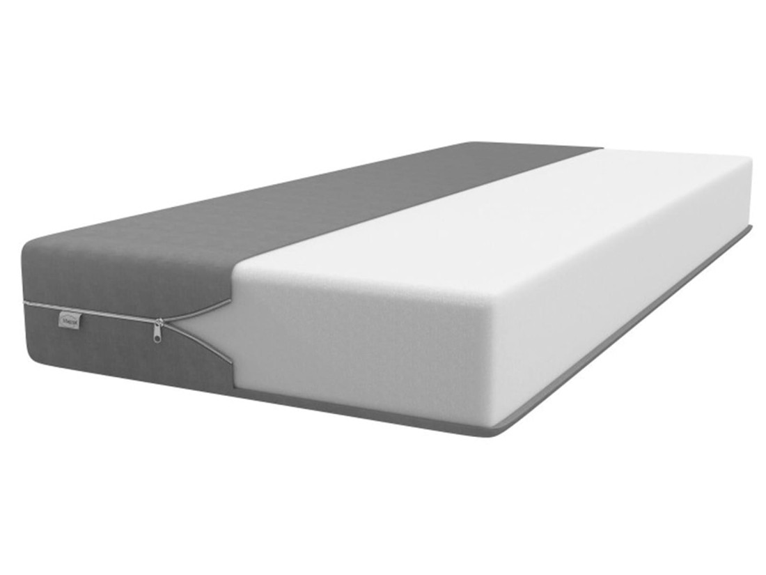 Letto con materasso 90x200 DM1 bianco