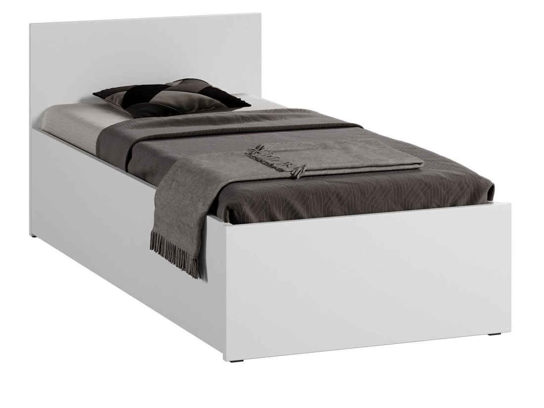 Letto con materasso 90x200 DM1 bianco