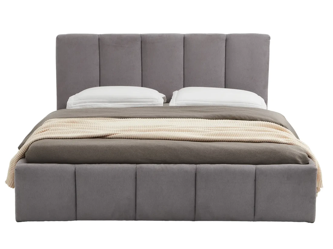 Letto imbottito con contenitore 160x200 PRO Line 18 colore Soro 90