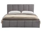 Letto imbottito con contenitore 160x200 PRO Line 18 colore Soro 90