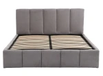 Letto imbottito con contenitore 160x200 PRO Line 18 colore Soro 90