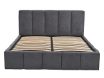 Letto imbottito con contenitore 140x200 PRO Line 18 colore Soro 97