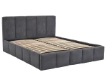 Letto imbottito con contenitore 160x200 PRO Line 18 colore Soro 97